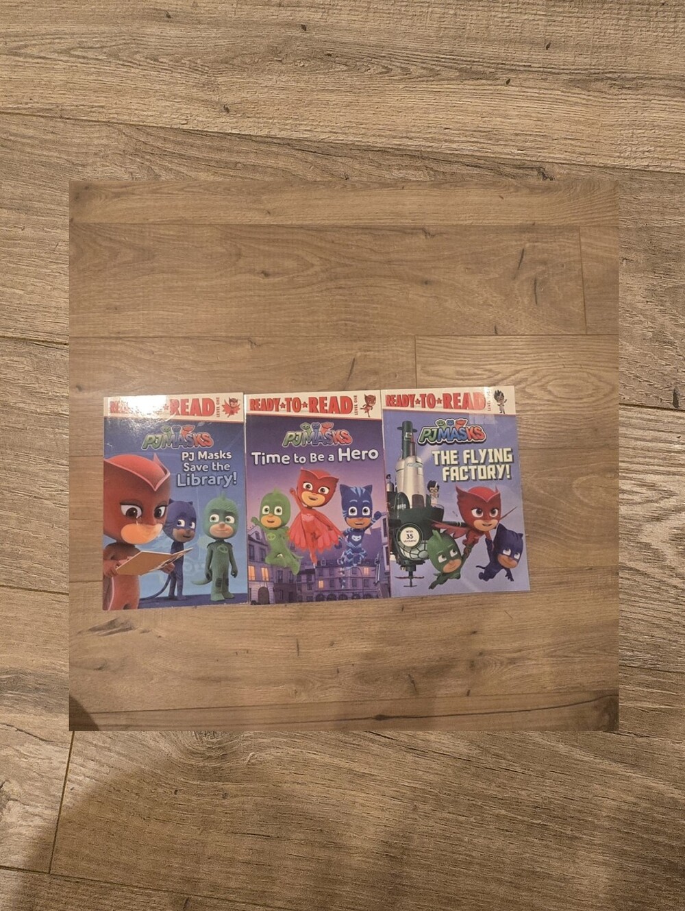 PJ Masks ready to read 3 book set catboy gekko owelette children books set nwot